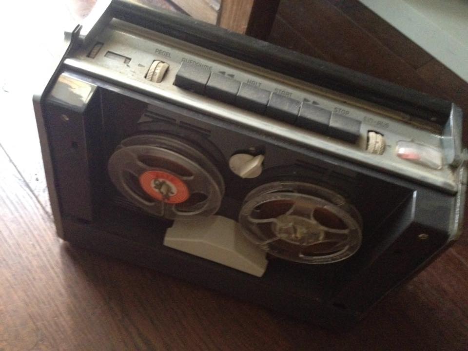 Reel to reel found on the garbage